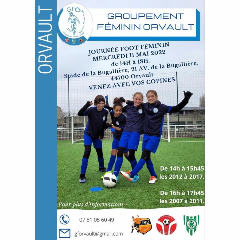 Portes Ouvertes Gfo Orvault Racing Club Club De Football Orvault