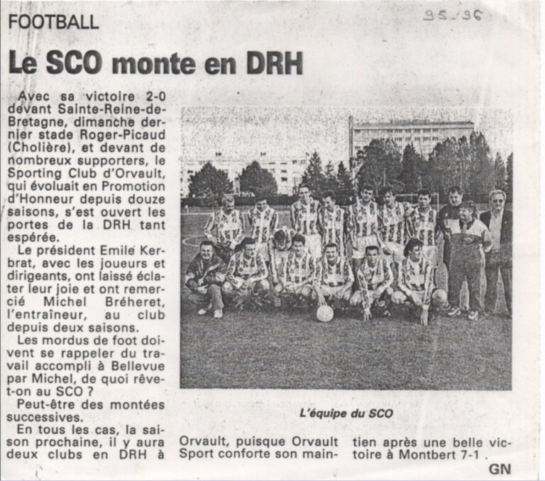 1996 : Année de la montée en DRH
