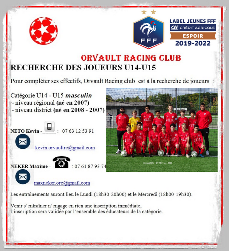 recherche U14