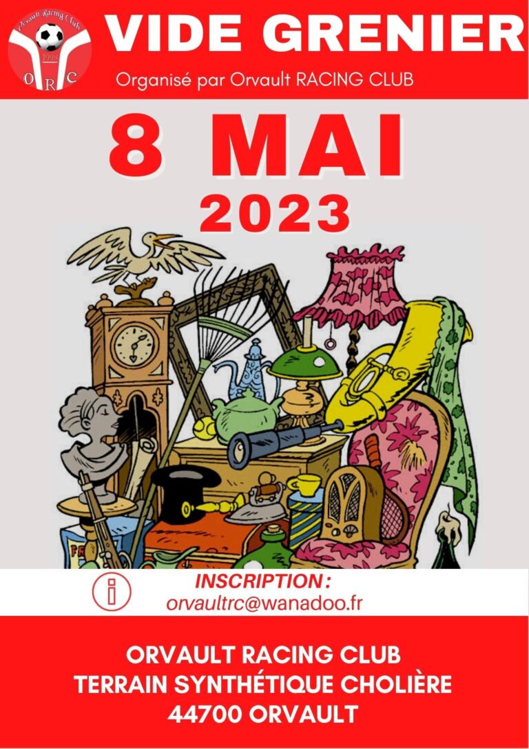 Vide Grenier Lundi 8 mai 2023