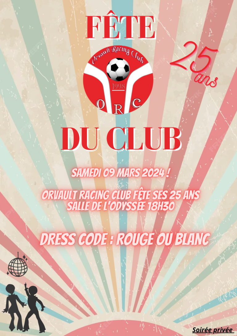 FETE DU CLUB 9 mars 2024
