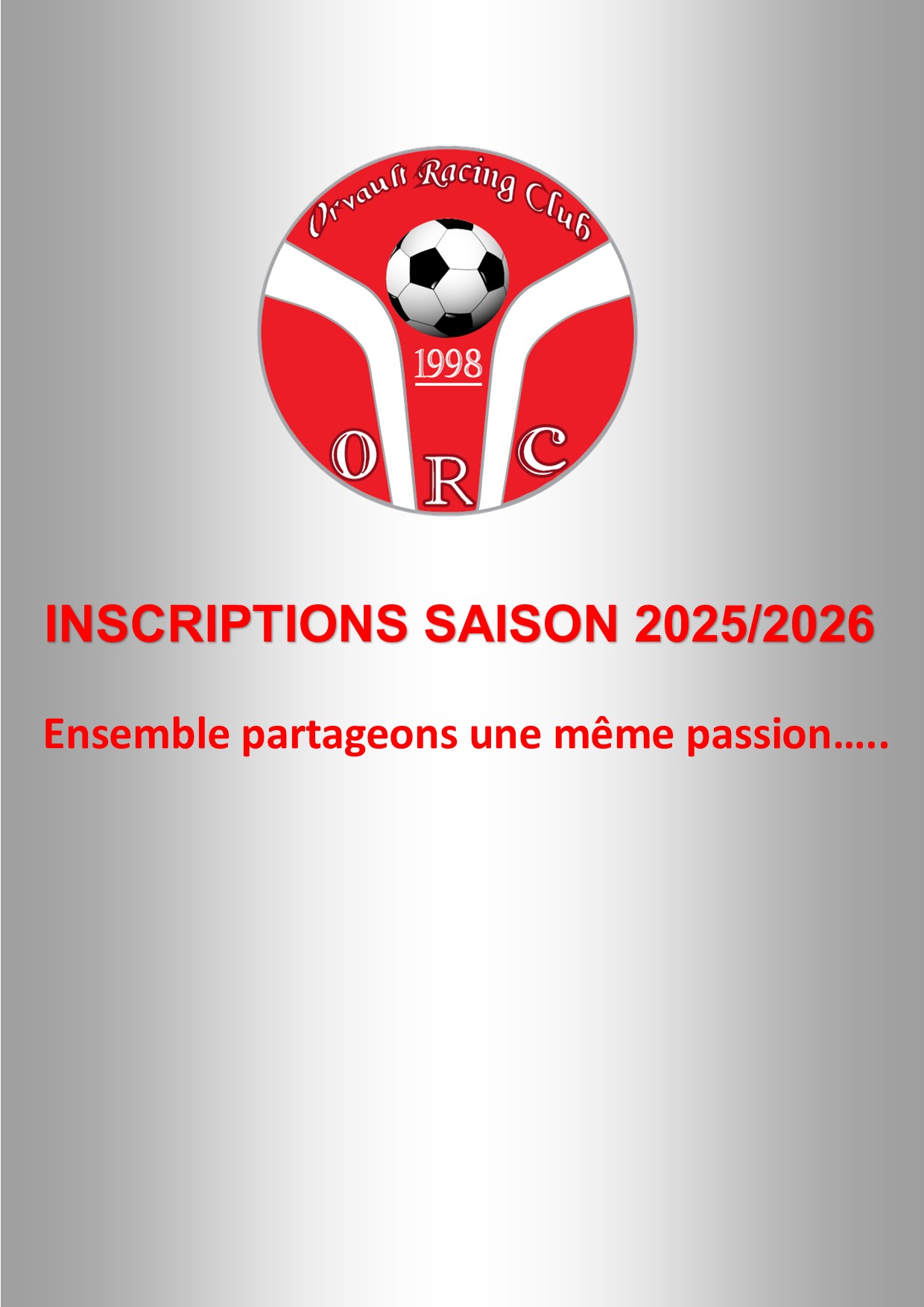INSCRIPTIONS 2025/2026