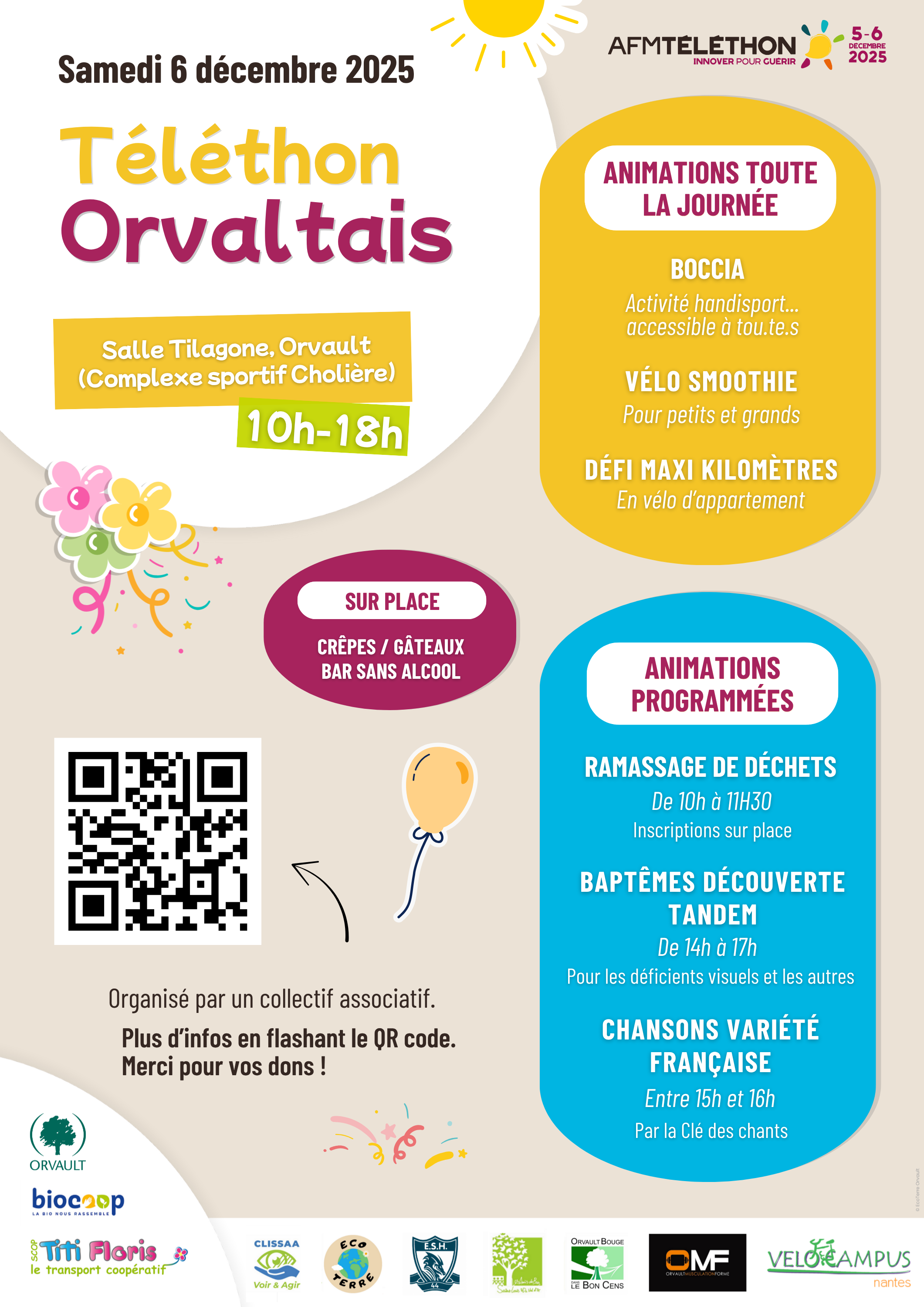 TELETHON ORVALTAIS 06/12/2025