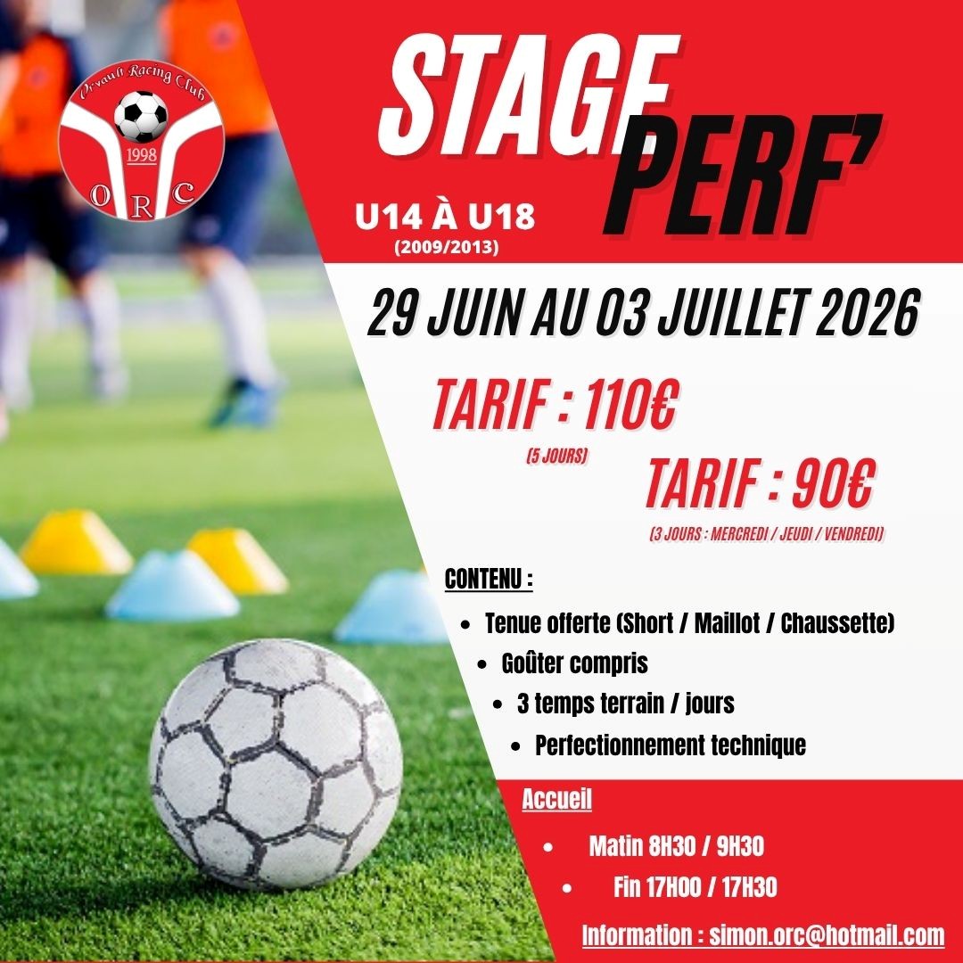 Stage Perfectionnement 2026